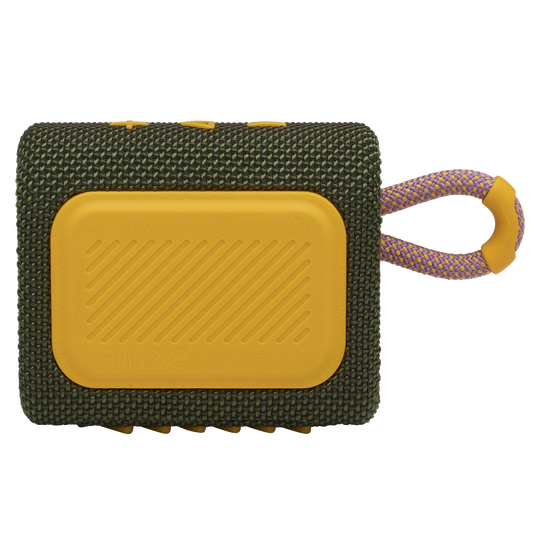 JBL Go 3 - Green - Portable Waterproof Speaker - Back image number null
