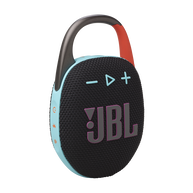 JBL Clip 5 - Black - Ultra-portable waterproof speaker - Hero