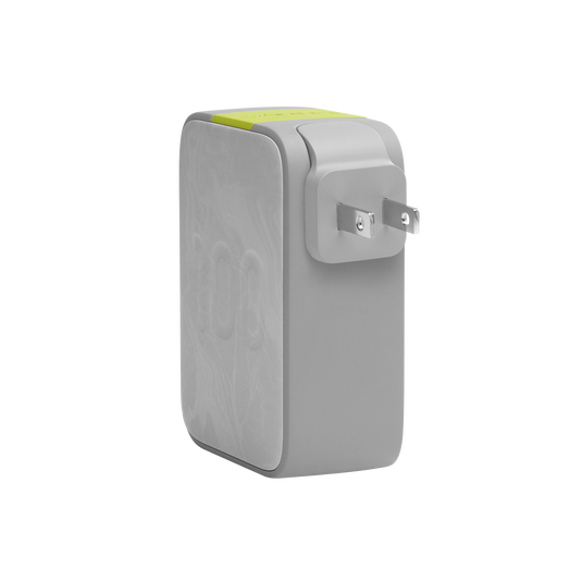 InstantCharger 100W 4 USB - White - Ultra-powerful USB-C and USB-A GaN PD charger - Detailshot 1 image number null