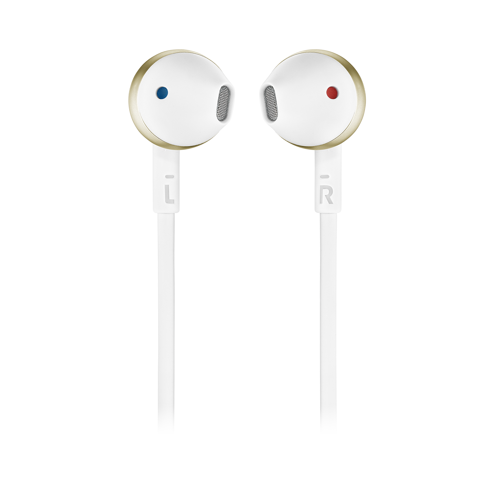JBL Tune 205BT - Champagne Gold - Wireless Earbud headphones - Front