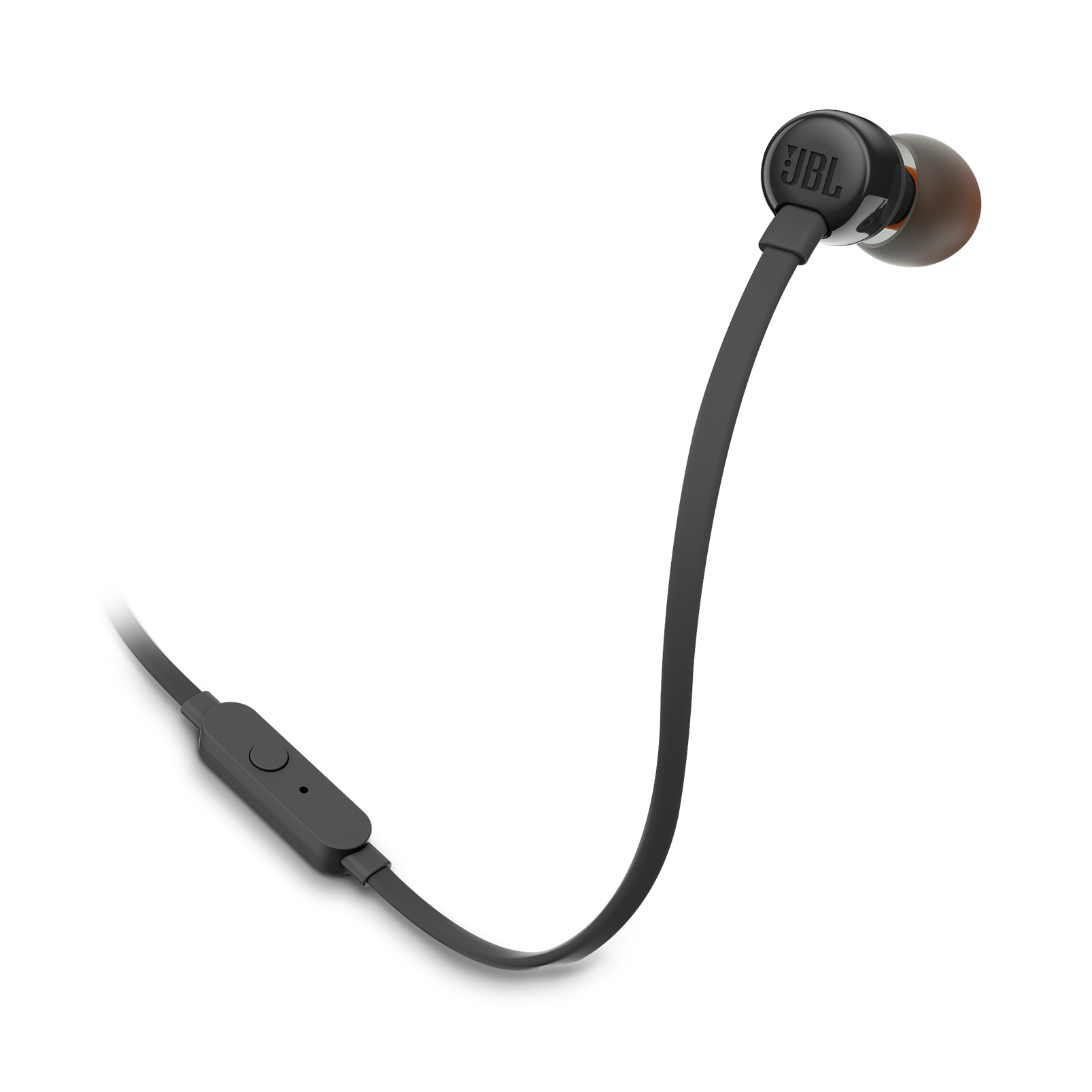 JBL Tune 160 - Black - In-ear headphones - Hero