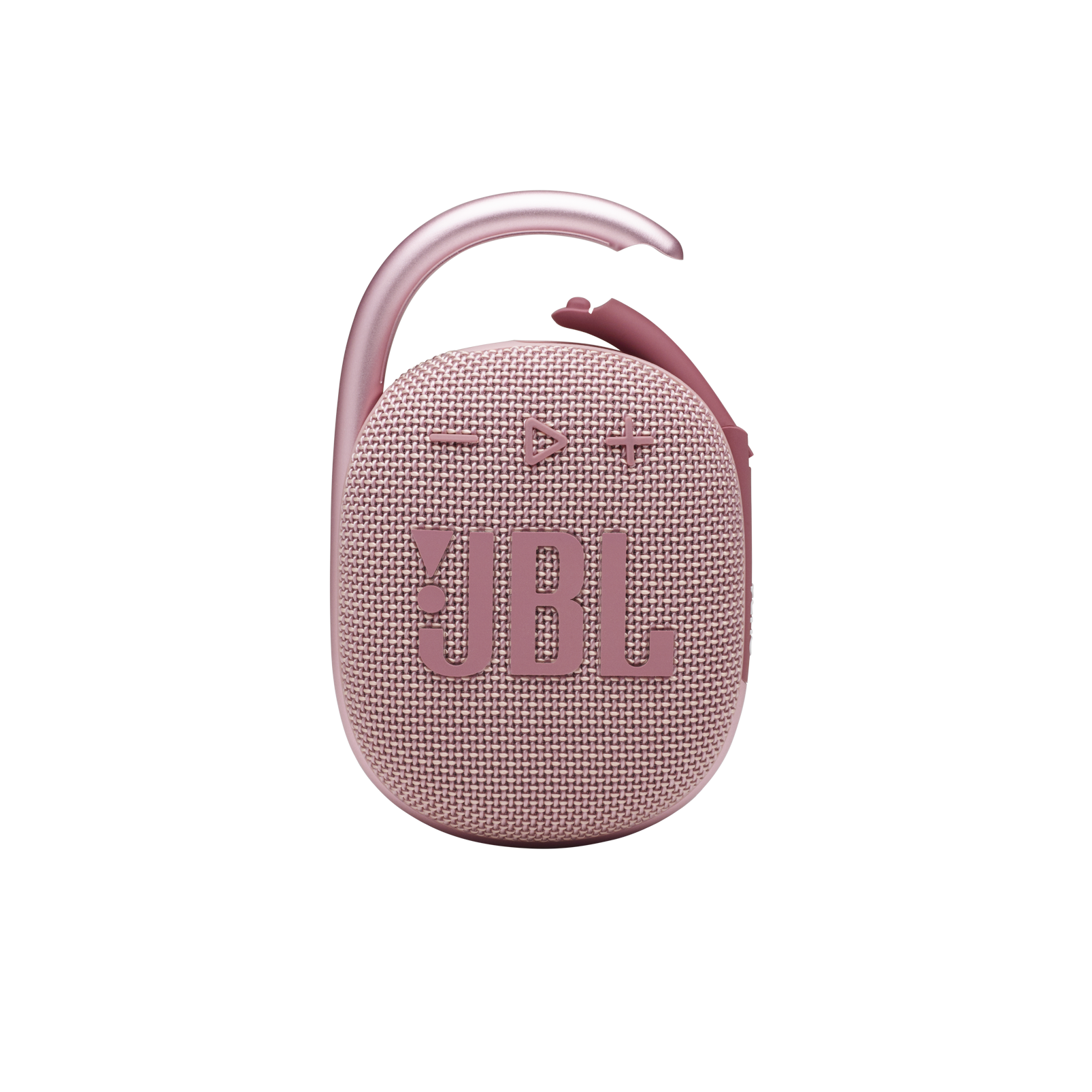JBL Clip 4 - Pink - Ultra-portable Waterproof Speaker - Front