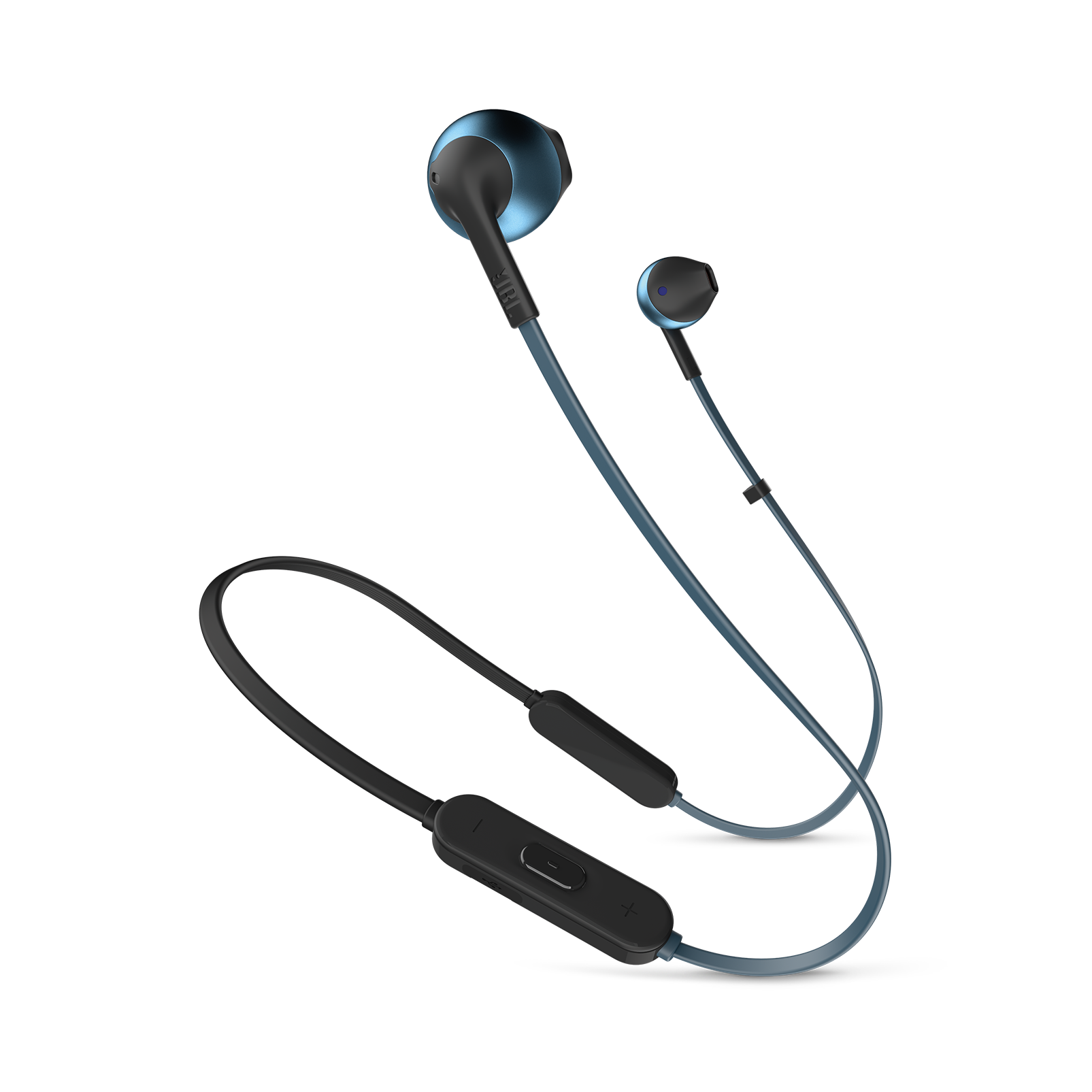 JBL Tune 205BT - Blue - Wireless Earbud headphones - Hero